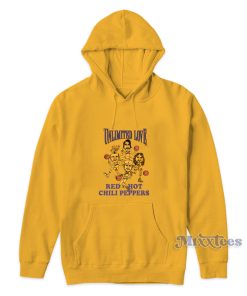 Los Angeles Lakers Unlimited Love Red Hot Chili Peppers Hoodie
