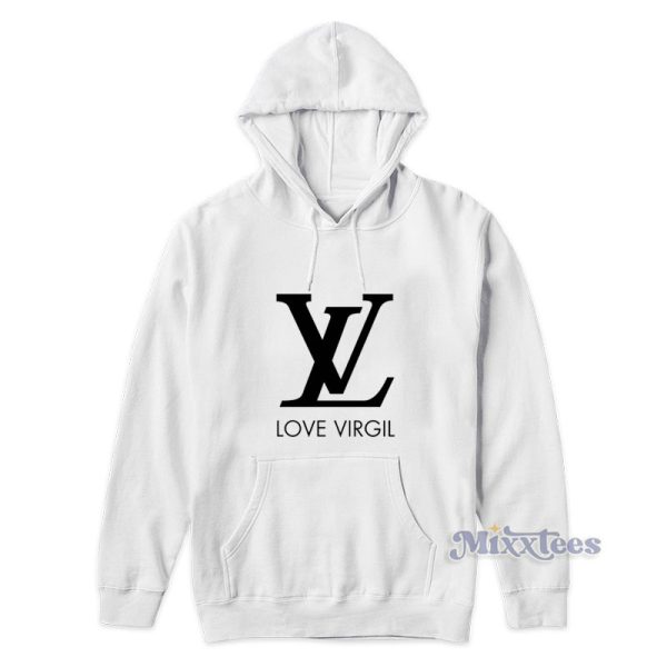 Love Virgil Abloh Hoodie For Unisex Love Virgil Abloh Hoodie For Unisex