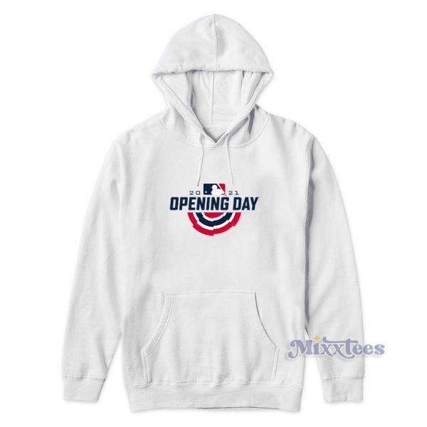 MLB Opening Day Logo 2021 Hoodie for Unisex MLB Opening Day Logo 2021 Hoodie for Unisex