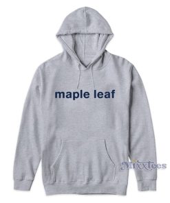 Maple Leaf Justin Bieber Hoodie