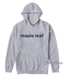Maple Leaf Justin Bieber Hoodie