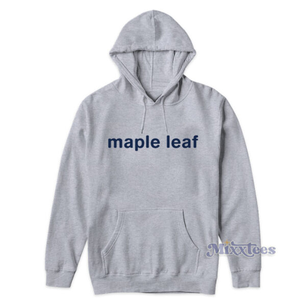 Maple Leaf Justin Bieber Hoodie Maple Leaf Justin Bieber Hoodie