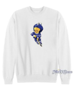 Maple Leafs x Drew House Sweatshirt For Unisex Maple Leafs x Drew House Sweatshirt For Unisex
