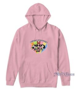 Mega Yacht Powerpuff Girls Pink Hoodie for Unisex