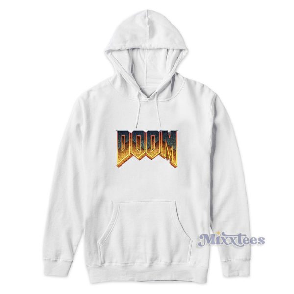 Mood Doom Logo Funny Hoodie for Unisex Mood Doom Logo Funny Hoodie for Unisex