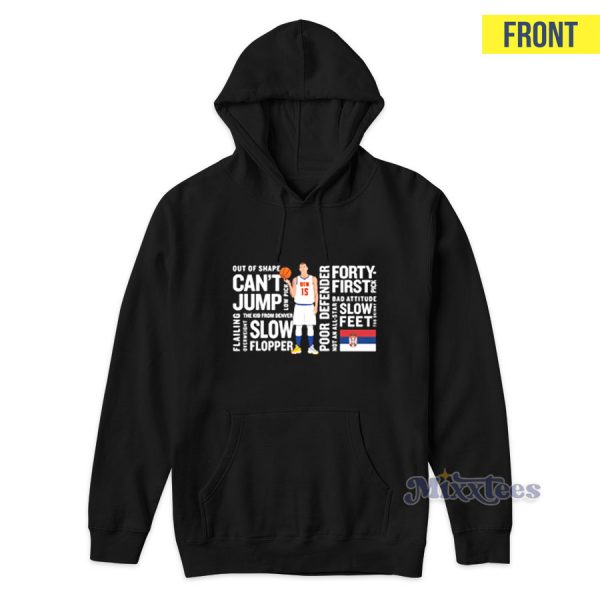 Nikola Jokic MVP Jokes On You Hoodie for Unisex Nikola Jokic MVP Jokes On You Hoodie for Unisex