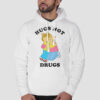 Arthur Meme Hugs Not Drugs Hoodie Cheap