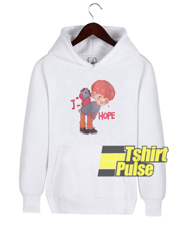 BTS BT21 J-Hope Mang hooded sweatshirt clothing unisex hoodie BTS BT21 J-Hope Mang hooded sweatshirt clothing unisex hoodie