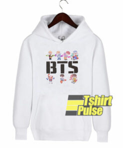 BTS Cartoon Graphic hooded sweatshirt clothing unisex hoodie