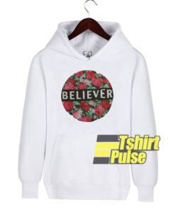 Believer Retro Roses hooded sweatshirt clothing unisex hoodie