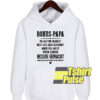 Bonus Papa hooded sweatshirt clothing unisex hoodie