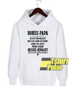 Bonus Papa hooded sweatshirt clothing unisex hoodie