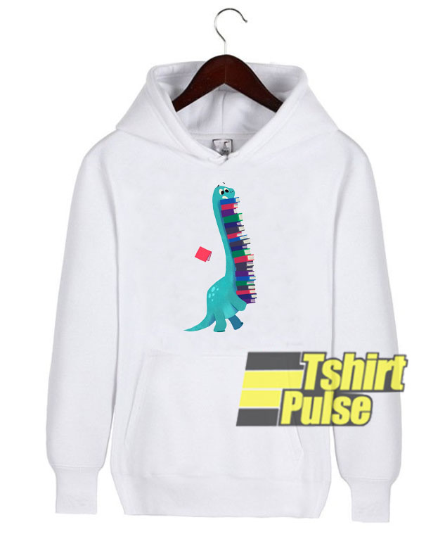 Books Dinosaurs hooded sweatshirt clothing unisex hoodie Books Dinosaurs hooded sweatshirt clothing unisex hoodie