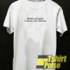 Books Not Guns Culture Not Violence t-shirt for men and women tshirt