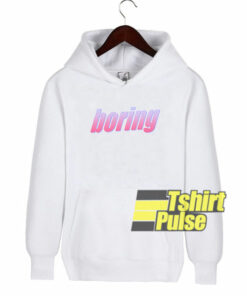Boring Art Letter hooded sweatshirt clothing unisex hoodie