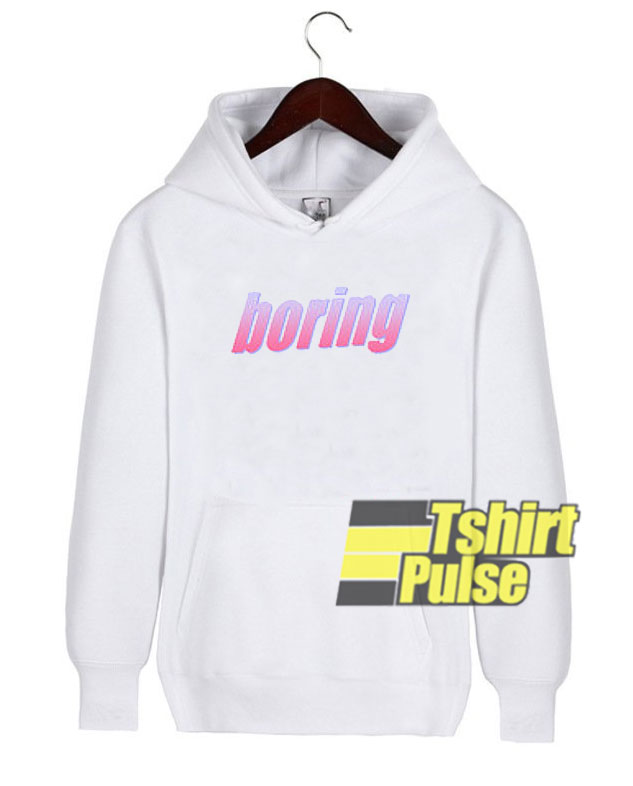 Boring Art Letter hooded sweatshirt clothing unisex hoodie Boring Art Letter hooded sweatshirt clothing unisex hoodie