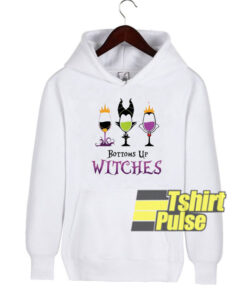 Bottoms up witches hooded sweatshirt clothing unisex hoodie
