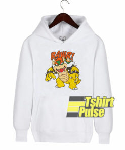 Bowser Rawr hooded sweatshirt clothing unisex hoodie