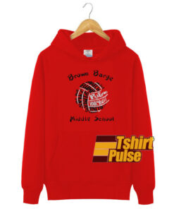 Brown Barge Middle School hooded sweatshirt clothing unisex hoodie