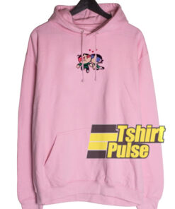 Buttercup Kissing Butch Powerpuff hooded sweatshirt clothing unisex