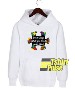 Don’t Judge hooded sweatshirt clothing unisex hoodie