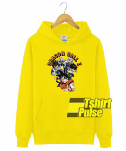 Dragon Ball Z Yellow hooded sweatshirt clothing unisex hoodie