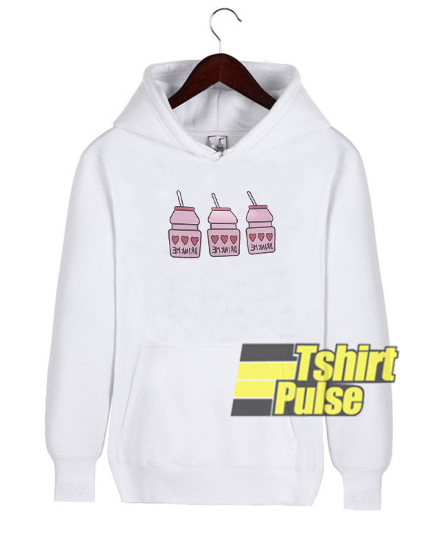 Drink Me Bottle hooded sweatshirt clothing unisex hoodie Drink Me Bottle hooded sweatshirt clothing unisex hoodie