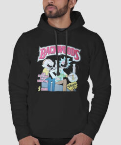 Funny Meme Rick and Morty Backwoods Hoodie Cheap