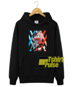 Hiro And Zero Two Darling In the Franxx hooded sweatshirt clothing unisex hoodie