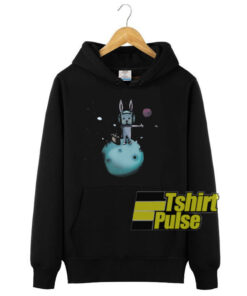 Hitchhiking Bunny hooded sweatshirt clothing unisex hoodie