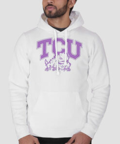Horned Frogs Initials Mascot Tcu Hoodie Cheap