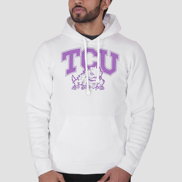 Horned Frogs Initials Mascot Tcu Hoodie Cheap Horned Frogs Initials Mascot Tcu Hoodie Cheap
