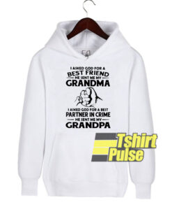 I Asked God hooded sweatshirt clothing unisex hoodie