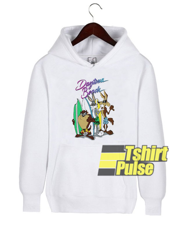 Looney Tunes Daytona Beach hooded sweatshirt clothing unisex hoodie Looney Tunes Daytona Beach hooded sweatshirt clothing unisex hoodie