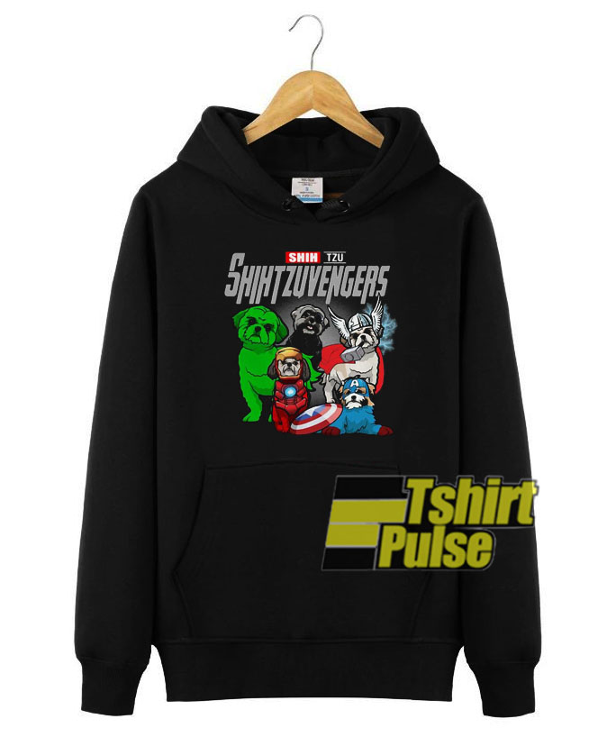 Marvel Shih Tzu Avengers hooded sweatshirt clothing unisex hoodie Marvel Shih Tzu Avengers hooded sweatshirt clothing unisex hoodie