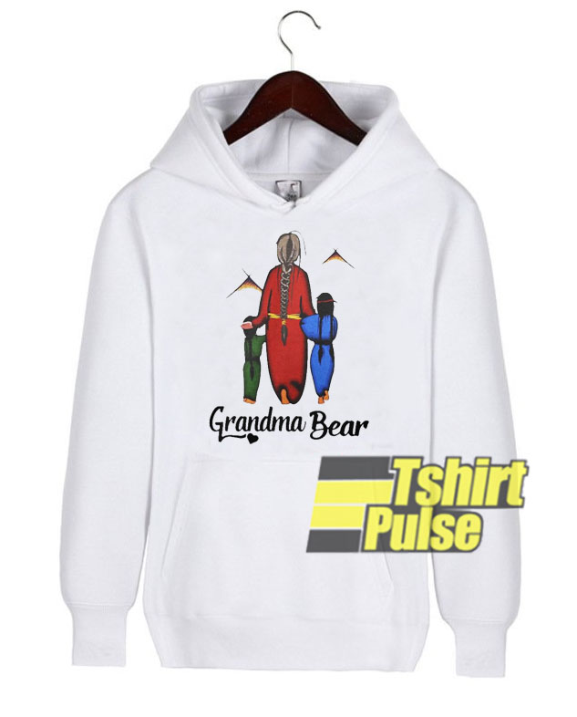 Native Americans Grandma Bear hooded sweatshirt clothing unisex hoodie Native Americans Grandma Bear hooded sweatshirt clothing unisex hoodie