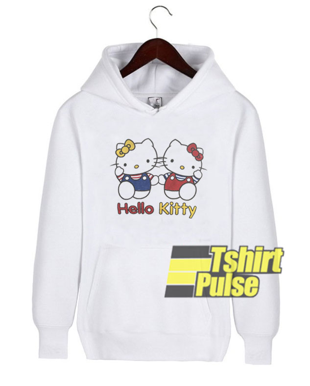 Vintage Hello Kitty Sanrio hooded sweatshirt clothing unisex hoodie Vintage Hello Kitty Sanrio hooded sweatshirt clothing unisex hoodie