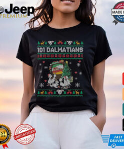 101 Dalmatians Watching TV Ugly Christmas Shirt 3 101 Dalmatians Watching TV Ugly Christmas Shirt 4