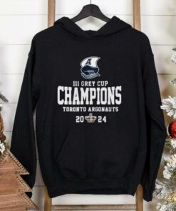 111th Grey Cup Champions Toronto Argonauts Football Club 2024 Logo Shirt 3