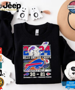 2024 Bills End The Chiefs Buffalo Bills 30 21 Kansas City Chiefs shirt 3
