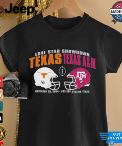2024 Head to Head Football Texas AampM Aggies Vs Texas Longhorns Shirt 2