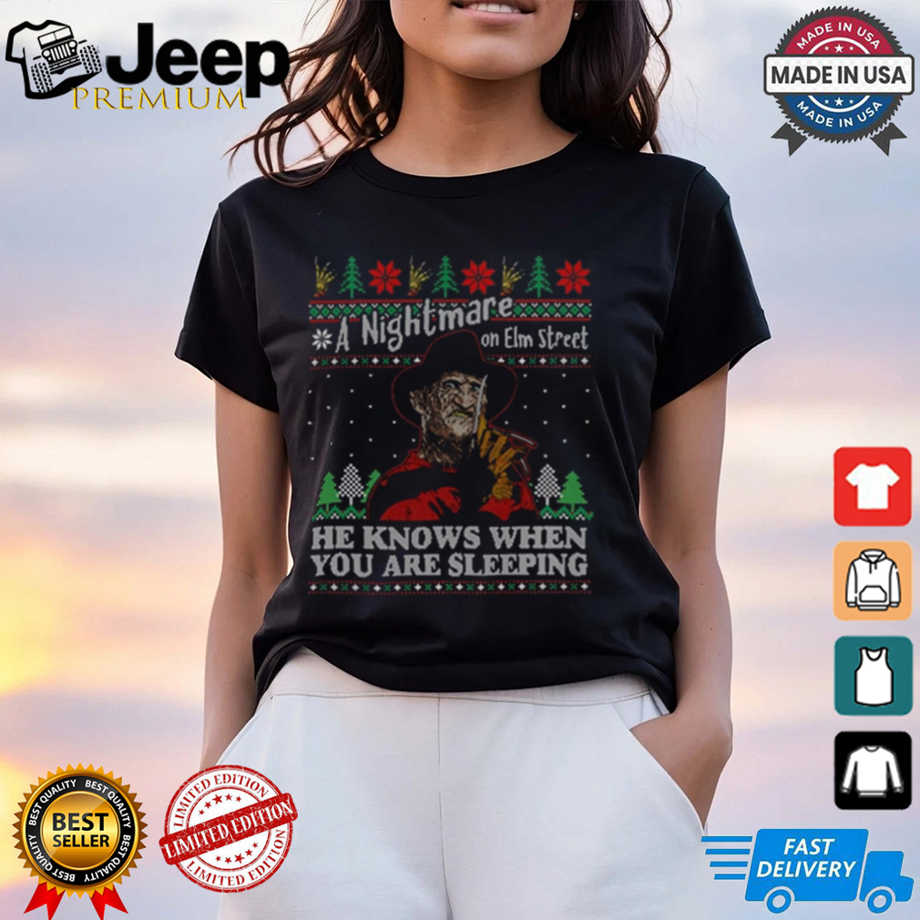 A Nightmare On Elm Street Christmas Shirt A Nightmare On Elm Street Christmas Shirt