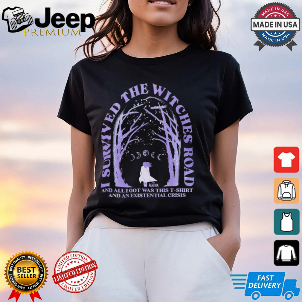 Agatha All Along I Survived the Witches Road Shirt Agatha All Along I Survived the Witches Road Shirt