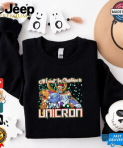 All I want for Christmas is Megatron Unicron shirt