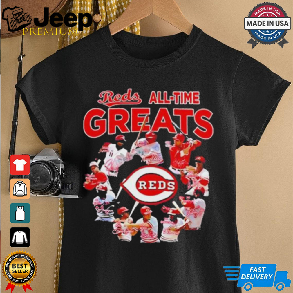 All Time Cincinnati Reds Baseball Shirts All Time Cincinnati Reds Baseball Shirts