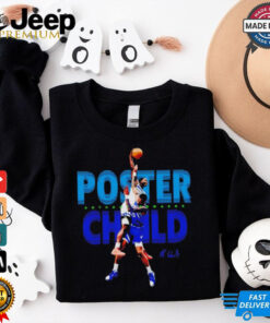 Anthony Edwards poster child slam dunk signature shirt