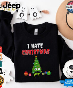 Anti Christmas Xmas I Hate Christmas T Shirt