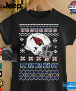 Arizona Cardinals NFL football Christmas helmet shirt