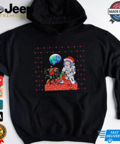 Astronaut Santa Claus Christmas shirt