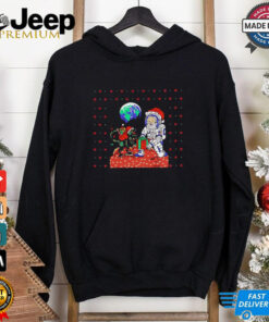 Astronaut Santa Claus Christmas shirt 3